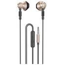 Słuchawki Dudao Morele Douszne Przewodowe złoty