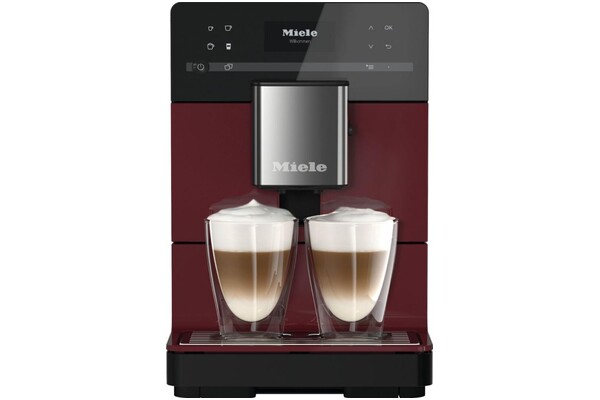 Ekspres MIELE Silence CM5310 automatyczny czarno-czerwony