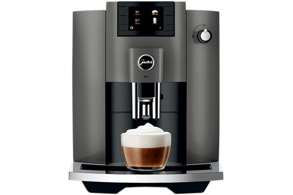 Ekspres JURA Dark Inox E6 automatyczny Inox