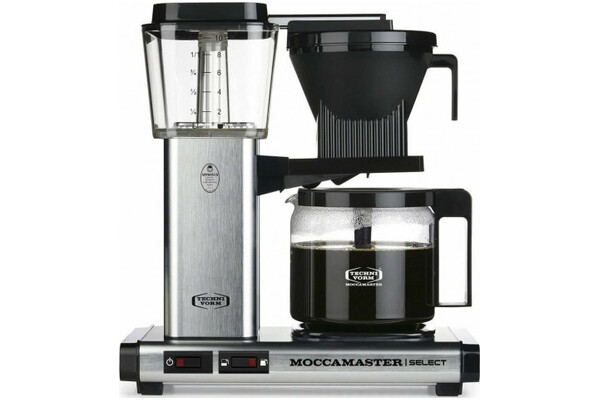 Ekspres Moccamaster KBG741 Przelewowy Czarno-stalowy