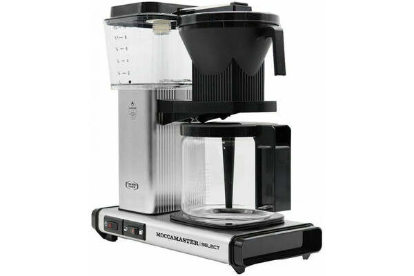 Ekspres Moccamaster KBG741 Przelewowy Czarno-stalowy