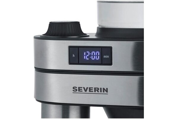 Ekspres Severin KA5762 Przelewowy srebrny