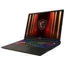 Laptop MSI Vector 16 16.0" Intel Core Ultra 7 255HX NVIDIA GeForce RTX 5070 Ti 32GB 1TB SSD M.2 Windows 11 Home czarny