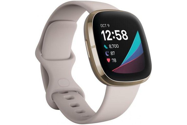 Smartwatch FITBIT Sense biały