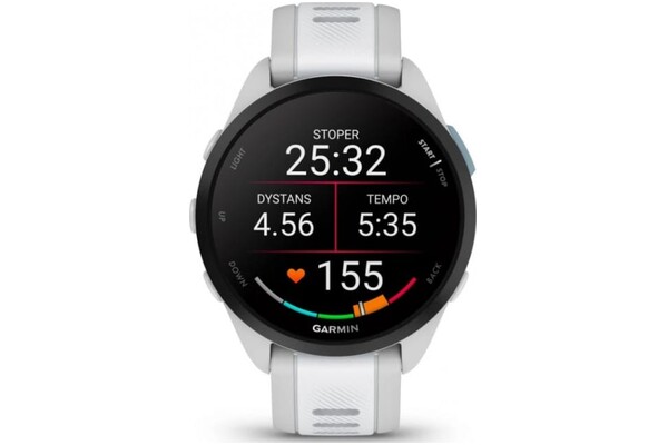 Smartwatch Garmin Forerunner 165 Music biały