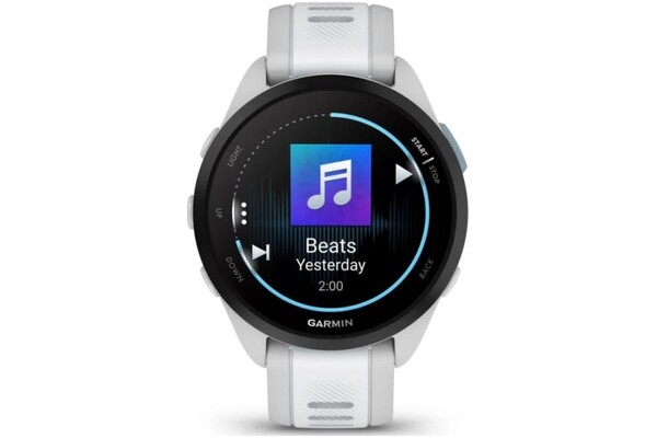 Smartwatch Garmin Forerunner 165 Music biały