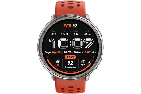 Smartwatch HUAMI Amazfit Active czerwony