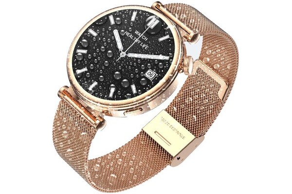 Smartwatch KIANO Watch biało-złoty
