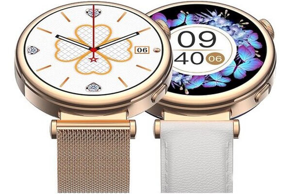 Smartwatch KIANO Watch biało-złoty