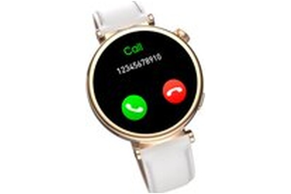 Smartwatch KIANO Watch biało-złoty