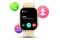 Smartwatch Manta Revo beżowy