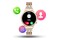 Smartwatch Manta Diamond Lusso różowo-złoty