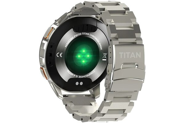Smartwatch MaxCom Titan czarno-srebrny