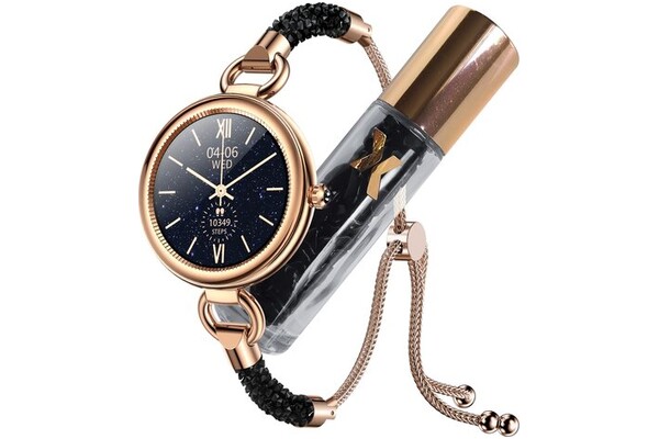 Smartwatch MaxCom FW51 Crystal czarno-złoty