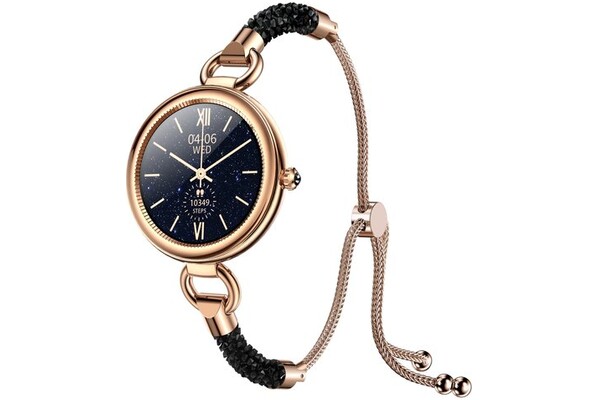 Smartwatch MaxCom FW51 Crystal czarno-złoty