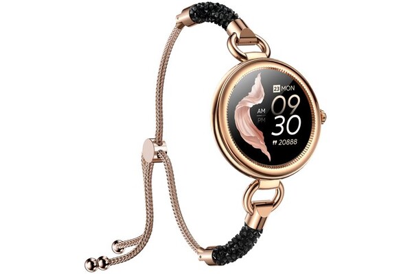 Smartwatch MaxCom FW51 Crystal czarno-złoty