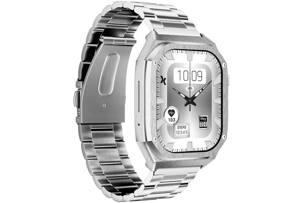 Smartwatch MaxCom FW65 Iron Niebiesko-srebrny
