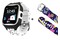 Smartwatch MOTUS Watchy Teddy Geometric biały