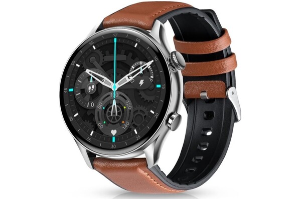 Smartwatch Niceboy Watch GTR brązowy