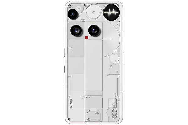Smartfon NOTHING Phone 3 5G biały 6.67" 16.0GB/512.0GB