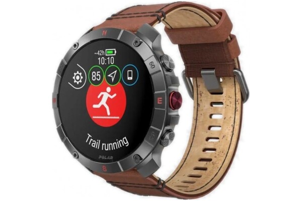 Smartwatch Polar Grit X Pro Titan brązowy