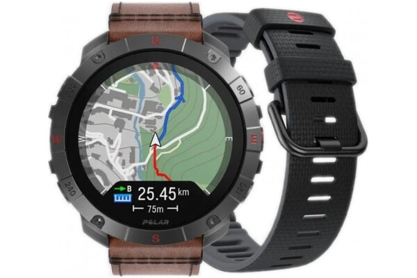 Smartwatch Polar Grit X Pro Titan brązowy