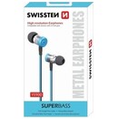 Słuchawki SWISSTEN YS900 Dokanałowe Przewodowe niebieski
