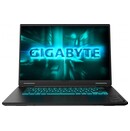 Laptop GIGABYTE A16 16.0" AMD Ryzen 7 260 Nvidia GeForce RTX 5060 16GB 512GB SSD czarny
