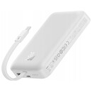 Powerbank Baseus Magnetic Mini 10000mAh 30.0W biały