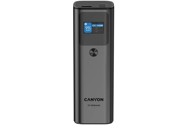 Powerbank Canyon PB-2010 27000mAh 140.0W czarny