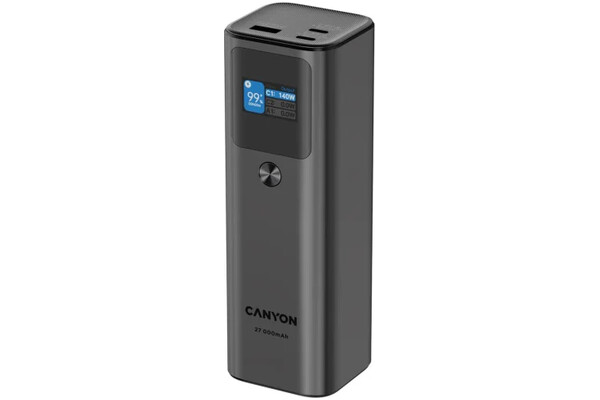Powerbank Canyon PB-2010 27000mAh 140.0W czarny