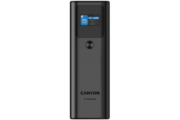 Powerbank Canyon PB-2010 27000mAh 140.0W czarny