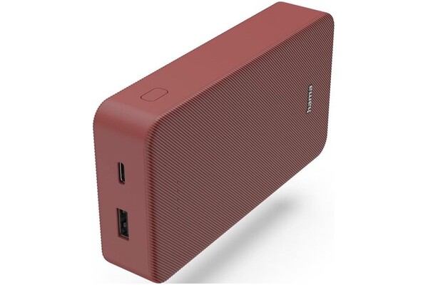 Powerbank Hama Power Pack Color 20 20000mAh 18.0W czerwony