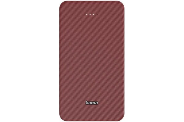 Powerbank Hama Power Pack Color 20 20000mAh 18.0W czerwony