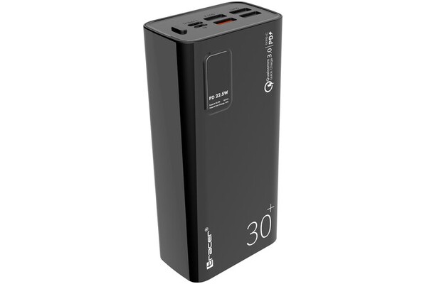 Powerbank Tracer Modi 30000mAh 22.5W czarny