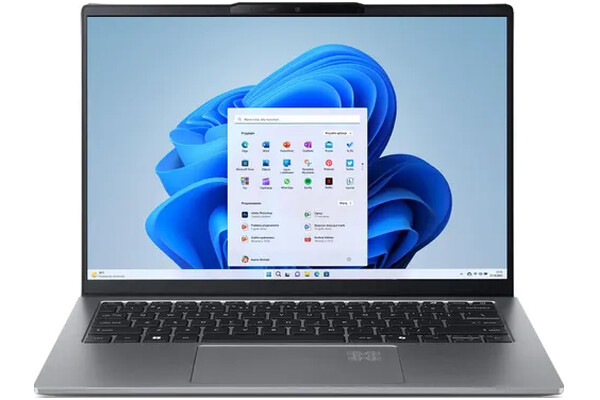 Laptop ACER Swift Go 14 14.0" AMD Ryzen AI 5 340 340 AMD Radeon 840M 32GB 512GB SSD Windows 11 Home szary