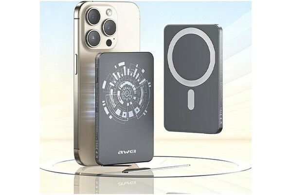 Powerbank Awei P112K 5000mAh 20.0W szary