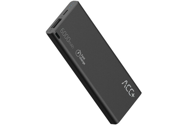 Powerbank MaxCom ACC+ 6000mAh czarny
