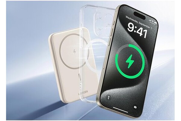 Powerbank UGREEN PB560 5000mAh 15.0W beżowy
