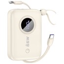 Powerbank Dudao K14 10000mAh 22.5W kremowy