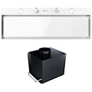 Okap kuchenny Wkład GLOBALO 90.1 86.2cm biały