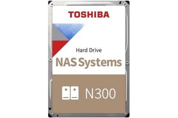 Dysk wewnętrzny TOSHIBA HDWG760EZSTA N300 HDD SATA (3.5") 6TB