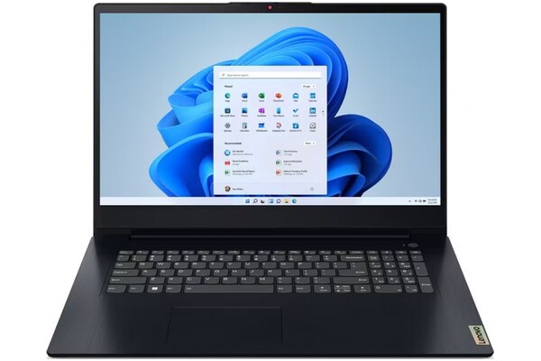 Laptop Lenovo IdeaPad 3 17.3" Intel Core i5 1235U INTEL Iris Xe 24GB 2TB SSD Windows 11 Home niebieski