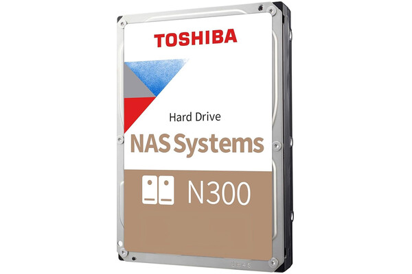 Dysk wewnętrzny TOSHIBA HDWG51CEZSTA N300 HDD SATA (3.5") 12TB