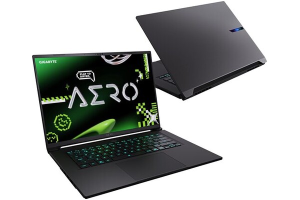 Laptop GIGABYTE Aero 16.0" AMD Ryzen AI 7 350 350 NVIDIA GeForce RTX 5050 16GB 1TB SSD Windows 11 Home szary
