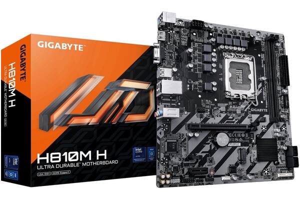 Płyta główna GIGABYTE H810MH Socket 1851 Intel H810 DDR5 microATX