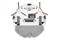 Odkurzacz SENCOR SRV4150WH robot sprzątający z pojemnikiem biały