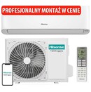 Klimatyzator ścienny SPLIT z montażem Hisense QE35XV4EG Energy Pro 3500W 54dB