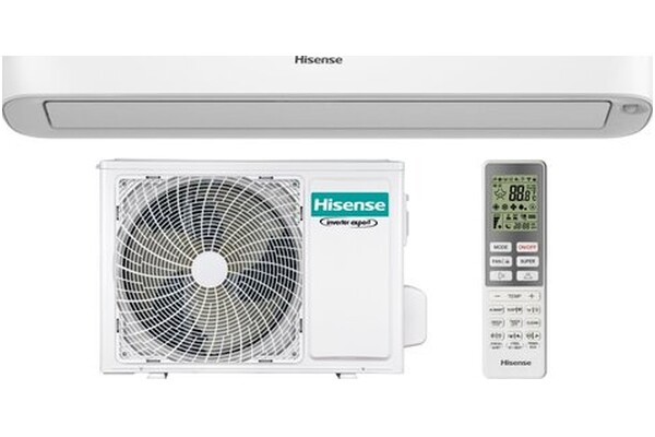 Klimatyzator ścienny SPLIT z montażem Hisense QE35XV4EG Energy Pro 3500W 54dB
