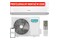 Klimatyzator ścienny SPLIT z montażem Hisense QE35XV4EG Energy Pro 3500W 54dB